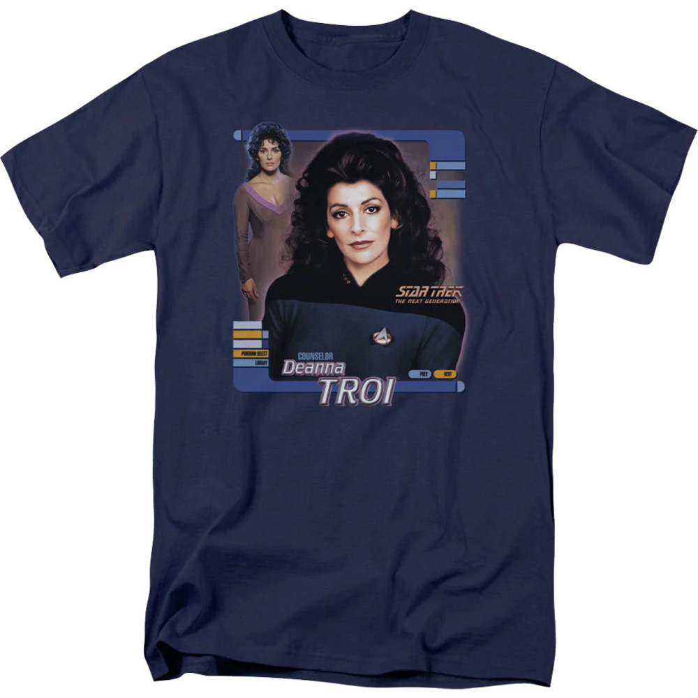 Deanna Troi Star Trek The Next Generation Tshirt